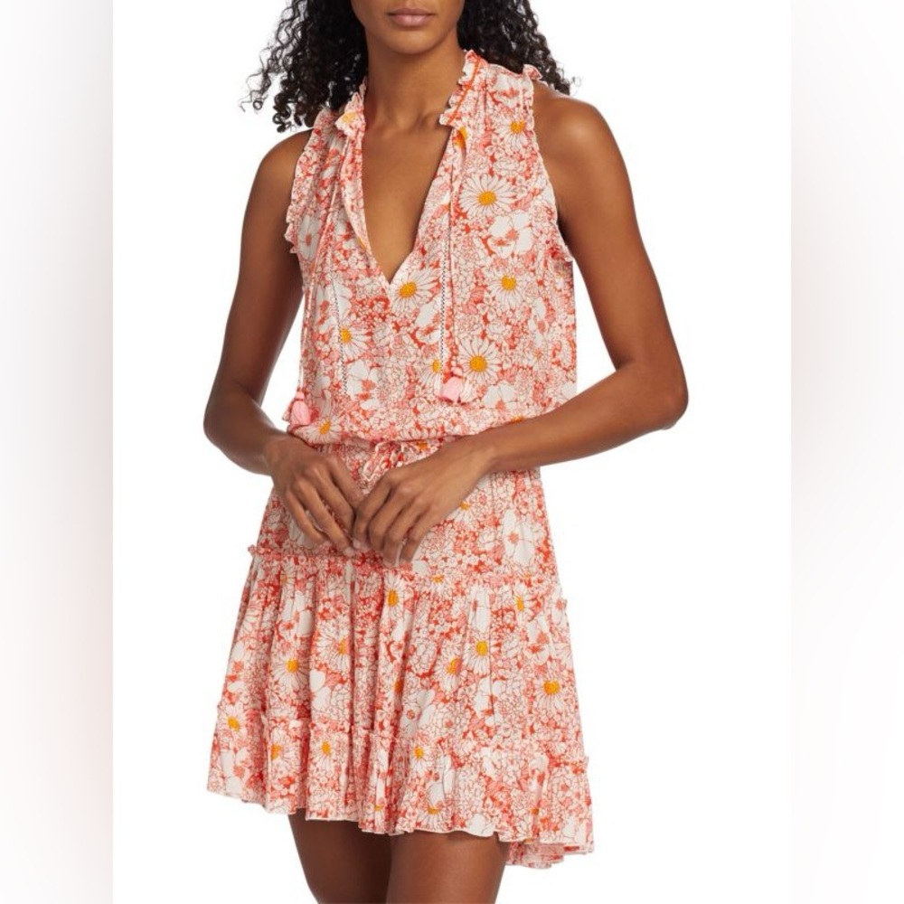 NWT Poupette St Barth Clara Floral Mini Dress